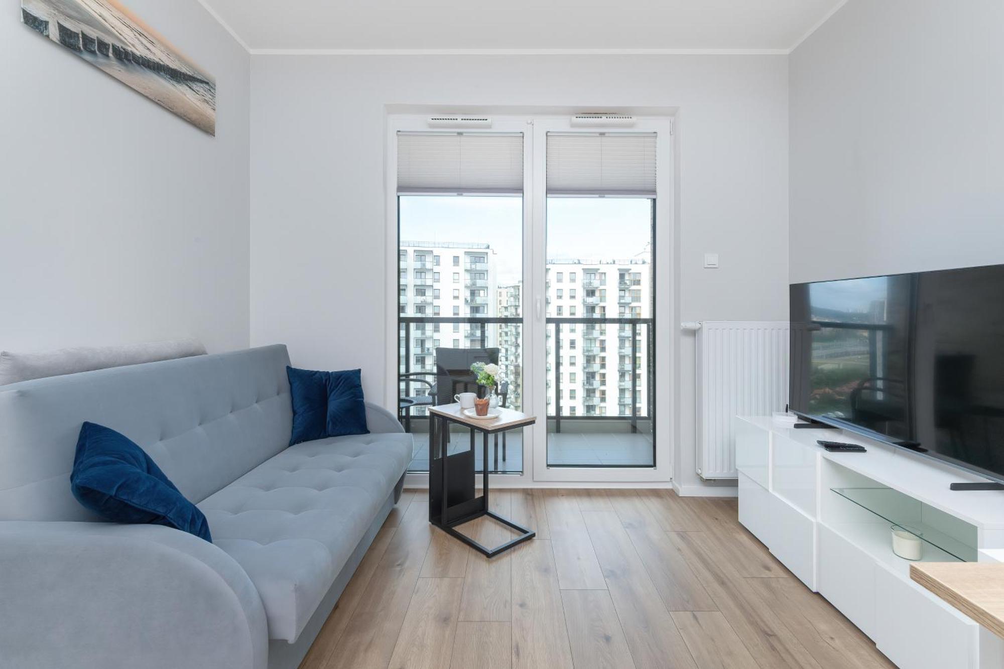 Nowa Letnica Comfortable Apartments With Balcony & Parking Gdansk By Noclegi Renters Zewnętrze zdjęcie